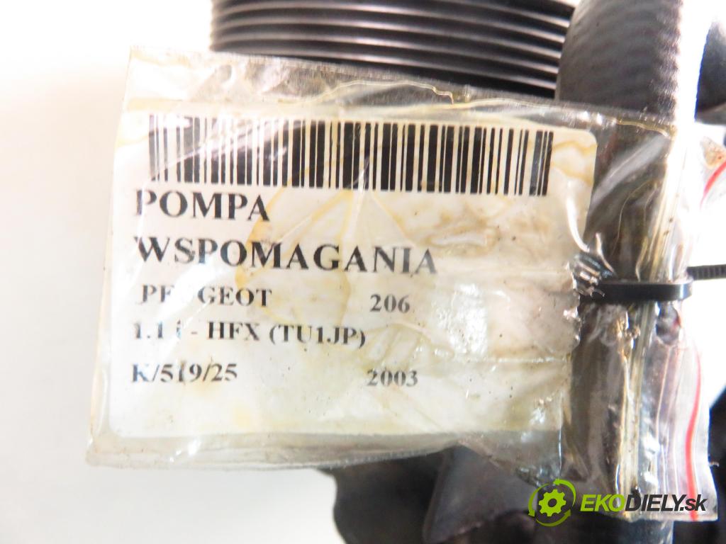 PEUGEOT 206 liftback (2A/C) HB 2003 440,00 1.1 i - HFX (TU1JP) 1124,00 Pumpa servočerpadlo 9636868880 (Servočerpadlo, pumpa riadenia)