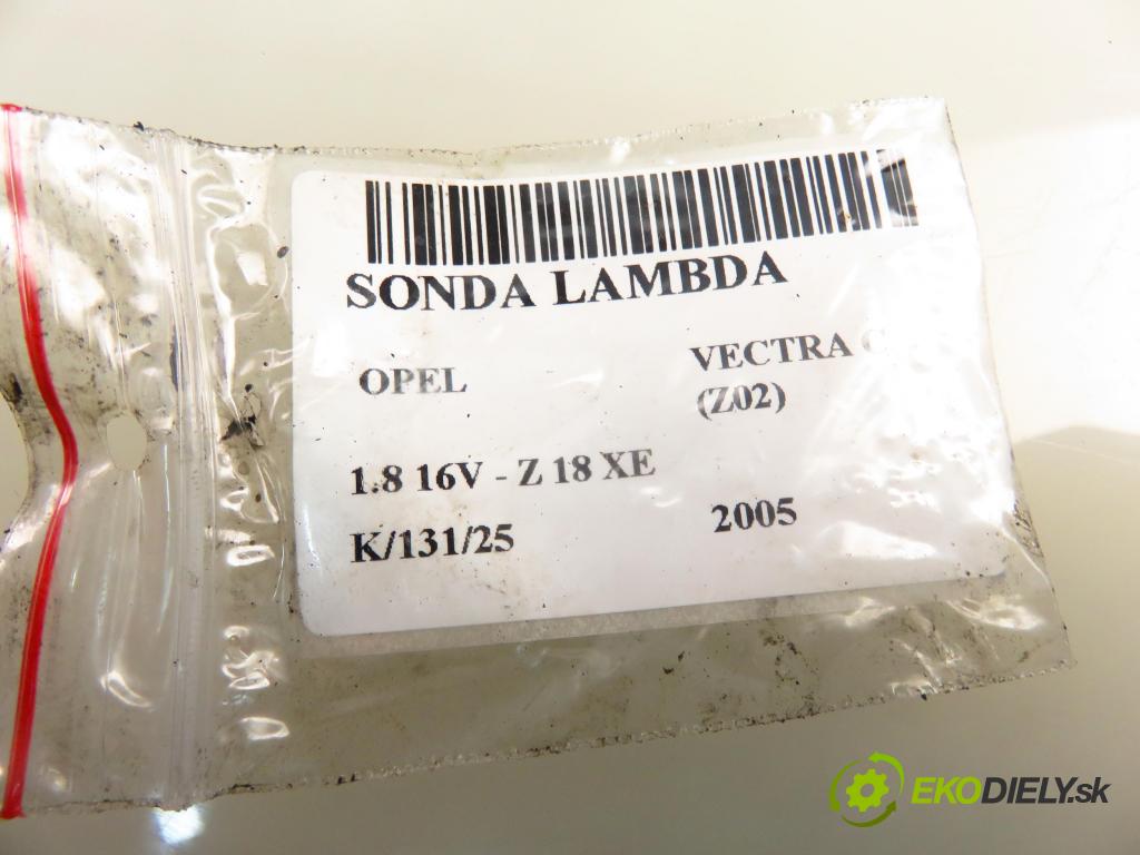 OPEL VECTRA C (Z02) LIFTBACK 2005 90,00 1.8 16V 122 - Z 18 XE 1796,00 sonda lambda 09202575 ; 5WK91701 (Lambda sonda)