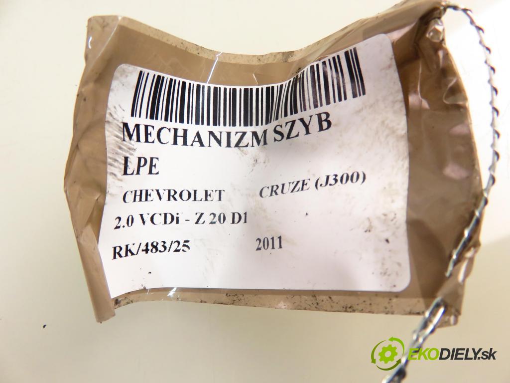 CHEVROLET CRUZE (J300) SEDAN 2011 0,00 2.0 VCDi - Z 20 D1 1998,00 mechanismus oken 
