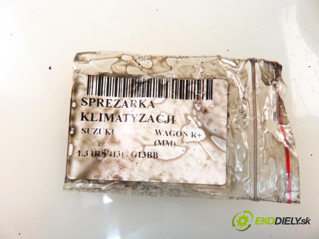SUZUKI WAGON R+ (MM) HB 2002 56,00 1.3 4WD (RB 413) - G13BB 1298,00 KOMPRESOR: klimatizácie  (Kompresor klimatizácie)