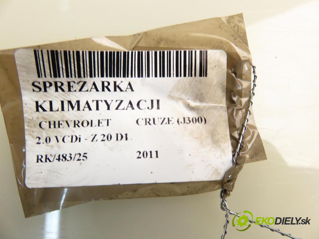 CHEVROLET CRUZE (J300) SEDAN 2011 0,00 2.0 VCDi - Z 20 D1 1998,00 KOMPRESOR: klimatizácie 687997689 (Kompresor klimatizácie)