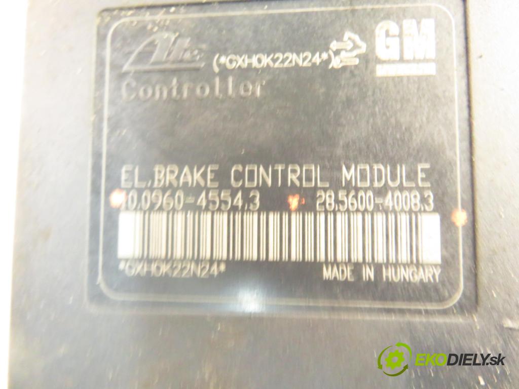 CHEVROLET CRUZE (J300) SEDAN 2011 0,00 2.0 VCDi - Z 20 D1 1998,00 Pumpa ABS 10096045543 ; 28560040083 (Pumpa ABS)