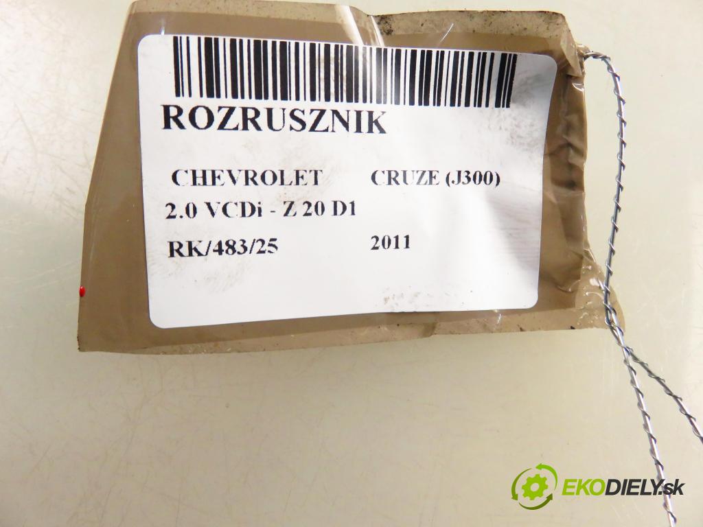 CHEVROLET CRUZE (J300) SEDAN 2011 0,00 2.0 VCDi - Z 20 D1 1998,00 Štartér 25183761 ; 1196601 (Štartér)