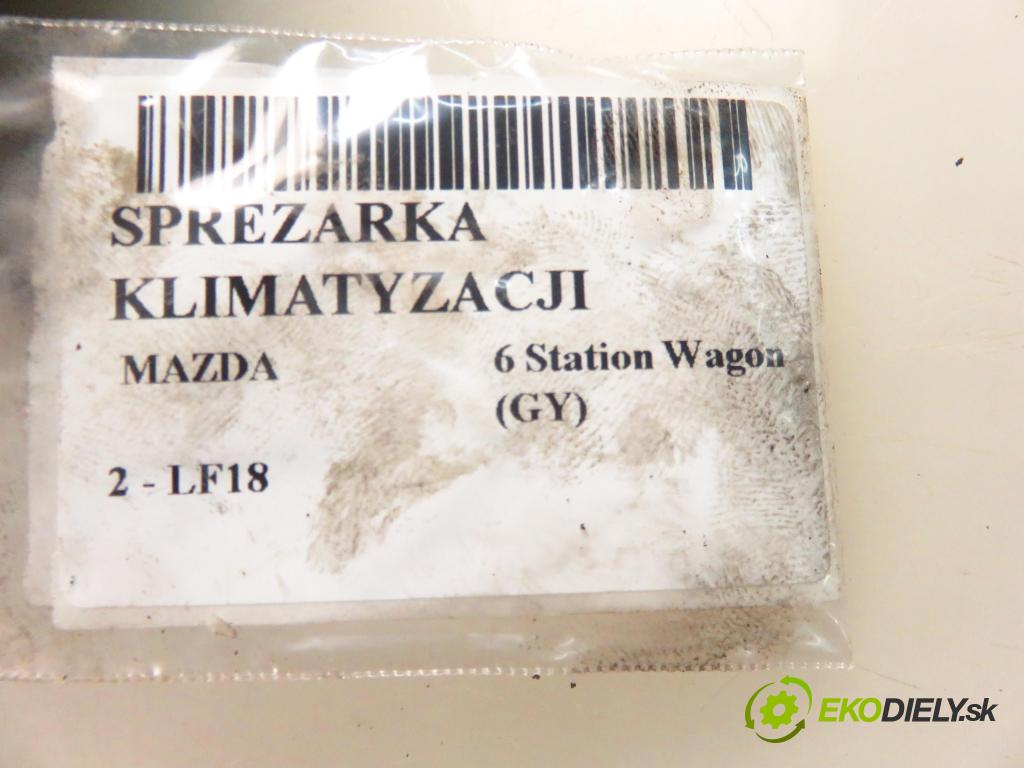 MAZDA 6 Station Wagon (GY) KOMBI 2003 104,00 2.0 16V 141 - LF18 1999,00 KOMPRESOR: klimatizácie H12A1AF4DW (Kompresor klimatizácie)
