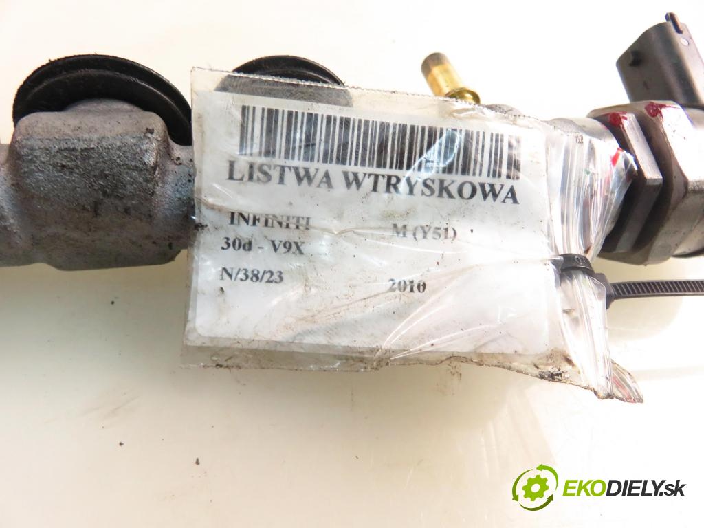 INFINITI M (Y51) SEDAN 2010 175,00 3.0d V6 238 - V9X 2993,00 Lišta vstrekovacia 0445216033 ; 0281006045 ; 8201004394A (Vstrekovacia lišta)