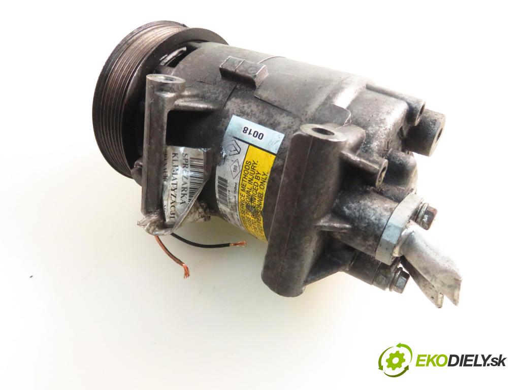 RENAULT MEGANE II Kombi (KM0/1_) KOMBI 2004 88,00 1.9 dCi 120 - F9Q 800 1870,00 KOMPRESOR: klimatizace  (Kompresor klimatizace)