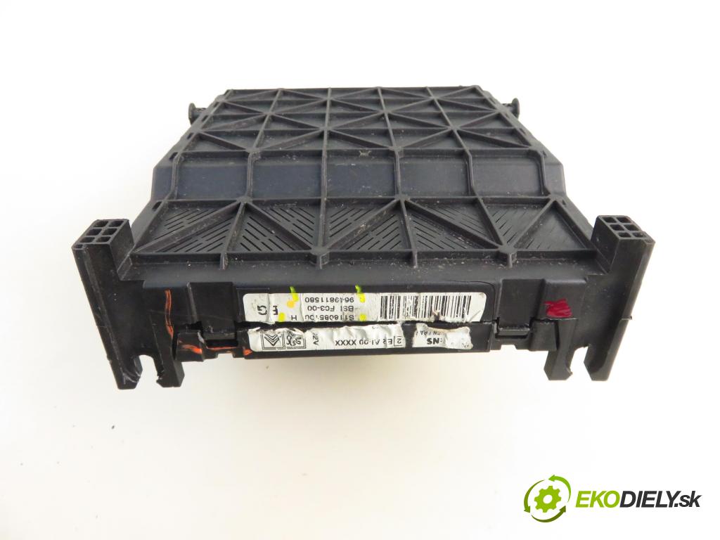 CITROEN C3 I (FC_) HB 2003 50,00 1.4 HDi 8V - 8HX 1398,00 MODUL BSI 9649811580 ; S118085100H