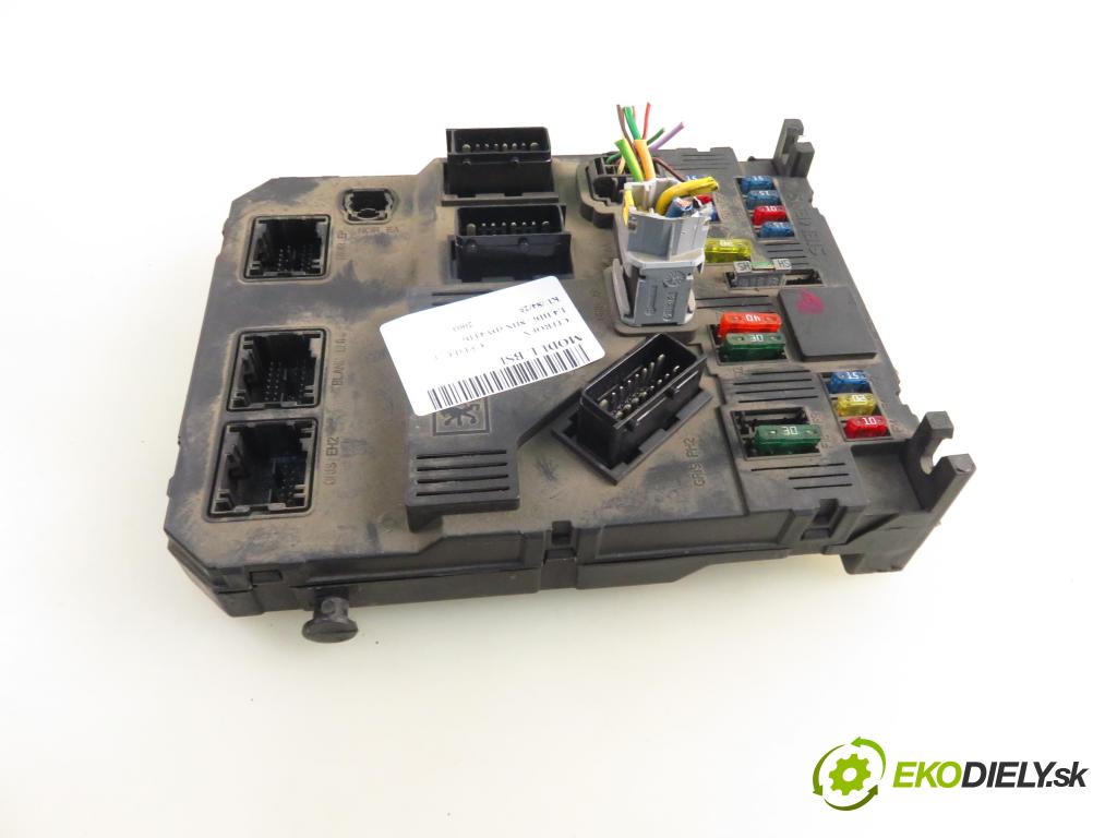 CITROEN C3 I (FC_) HB 2003 50,00 1.4 HDi 8V - 8HX 1398,00 MODUL BSI 9649811580 ; S118085100H