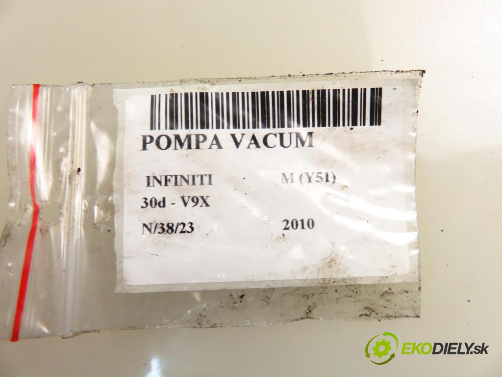 INFINITI M (Y51) SEDAN 2010 175,00 3.0d V6 238 - V9X 2993,00 Pumpa vákuová 8200807472A ; 701139060
