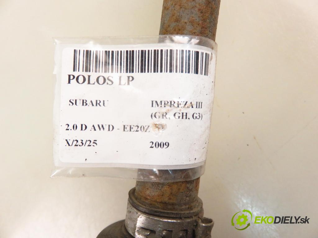SUBARU IMPREZA liftback (GR, GH, G3) HB 2009 110,00 2.0 D AWD - EE20Z 1998,00 Poloos LP