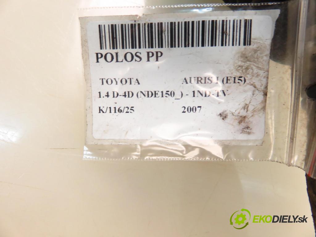 TOYOTA AURIS (_E15_) HB 2007 66,00 1.4 D-4D 90 - 1ND-TV 1364,00 Poloos PP