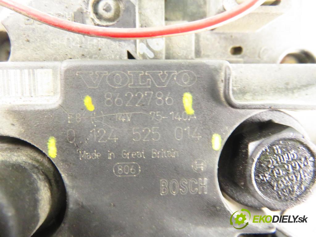 VOLVO S60 I (384) SEDAN 2002 103,00 2.4 140 - B 5244 S2 2435,00 Alternátor 8622786 ; 0124525014 (Alternátor)