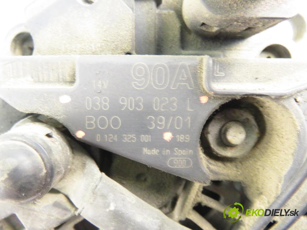 SEAT TOLEDO II (1M2) SEDAN 1999 92,00 1.8 20V 125 - AGN 1781,00 Alternátor 038903023L ; 0124325001 (Alternátor)