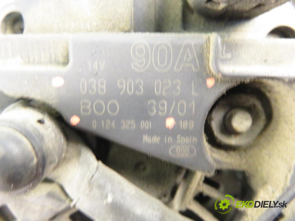 SEAT TOLEDO II (1M2) SEDAN 1999 92,00 1.8 20V 125 - AGN 1781,00 Alternátor 038903023L ; 0124325001 (Alternátor)
