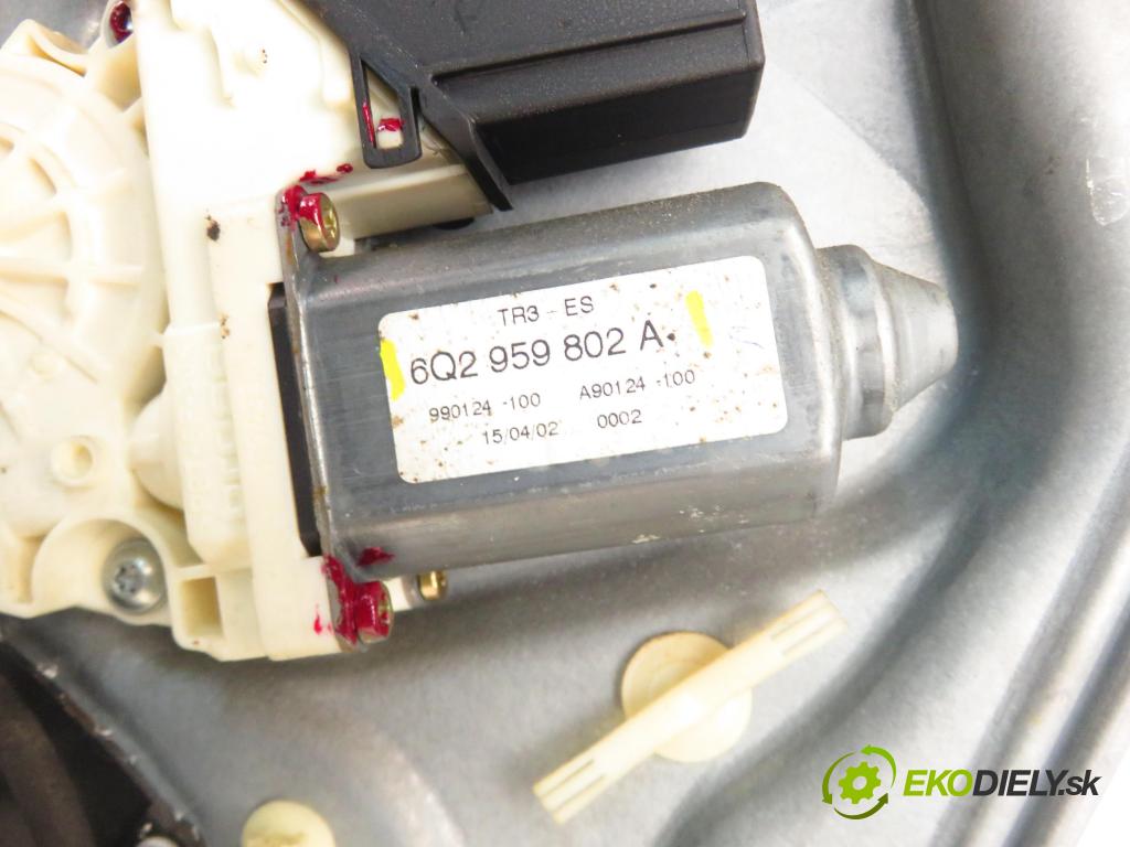 SEAT IBIZA III (6L1) HB 2002 47,00 1.2 12V - AZQ 1198,00 mechanismus oken 3D 6L3837751L ; 6Q2959802A ; 6L3837755J