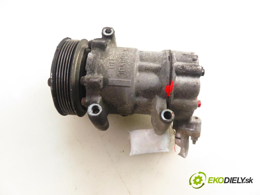 PEUGEOT 206 liftback (2A/C) HB 2007 50,00 1.4 HDi 8V 70 - 8HZ 1398,00 KOMPRESOR: klimatizace 9655191580 (Kompresor klimatizace)