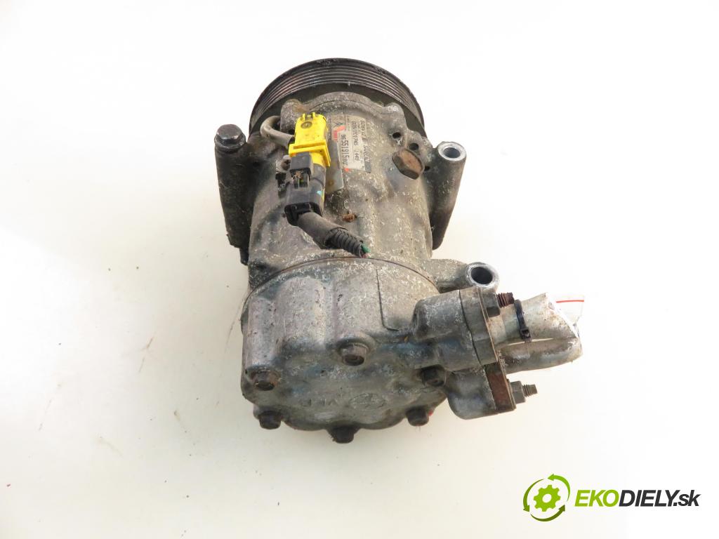 PEUGEOT 206 liftback (2A/C) HB 2007 50,00 1.4 HDi 8V 70 - 8HZ 1398,00 KOMPRESOR: klimatizace 9655191580 (Kompresor klimatizace)