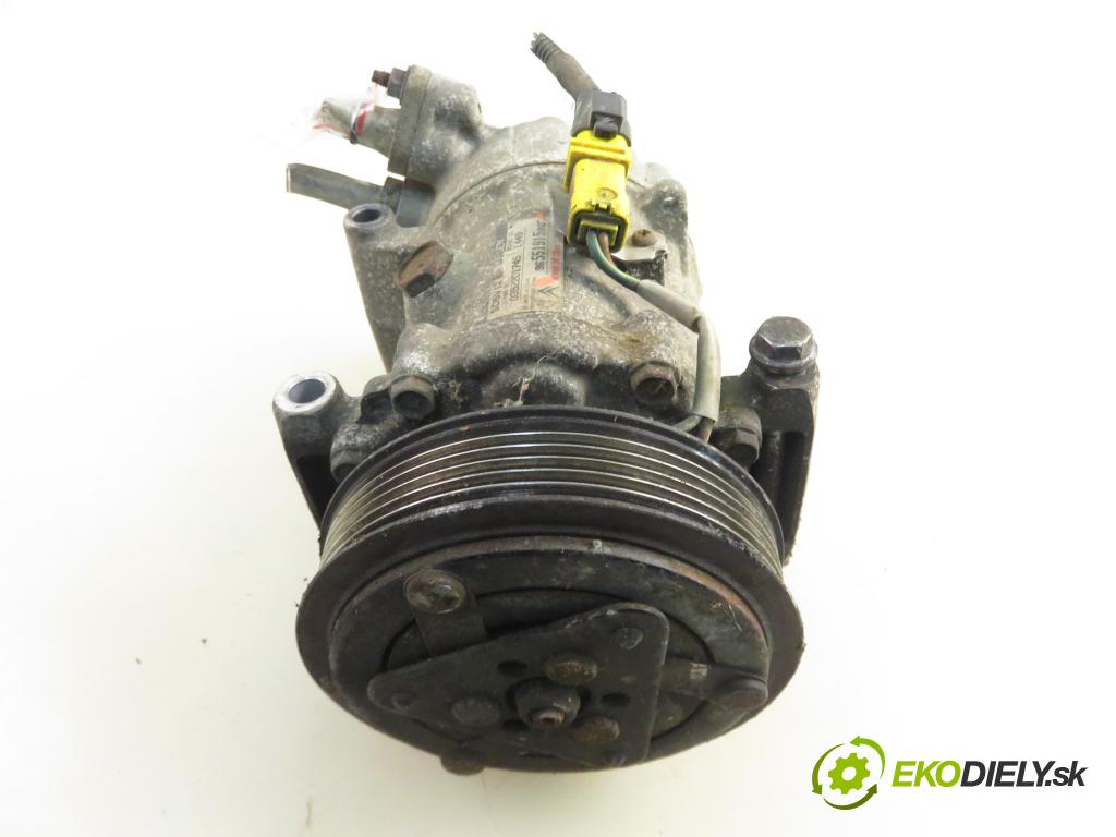 PEUGEOT 206 liftback (2A/C) HB 2007 50,00 1.4 HDi 8V 70 - 8HZ 1398,00 KOMPRESOR: klimatizace 9655191580 (Kompresor klimatizace)