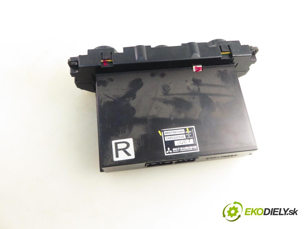 MITSUBISHI OUTLANDER I (CU_W) SUV 2004 100,00 2.0 (CU2W) - 4G63 (DOHC 16V) 1997,00 Panel kúrenia KLIMATIZACE: MR979972HA