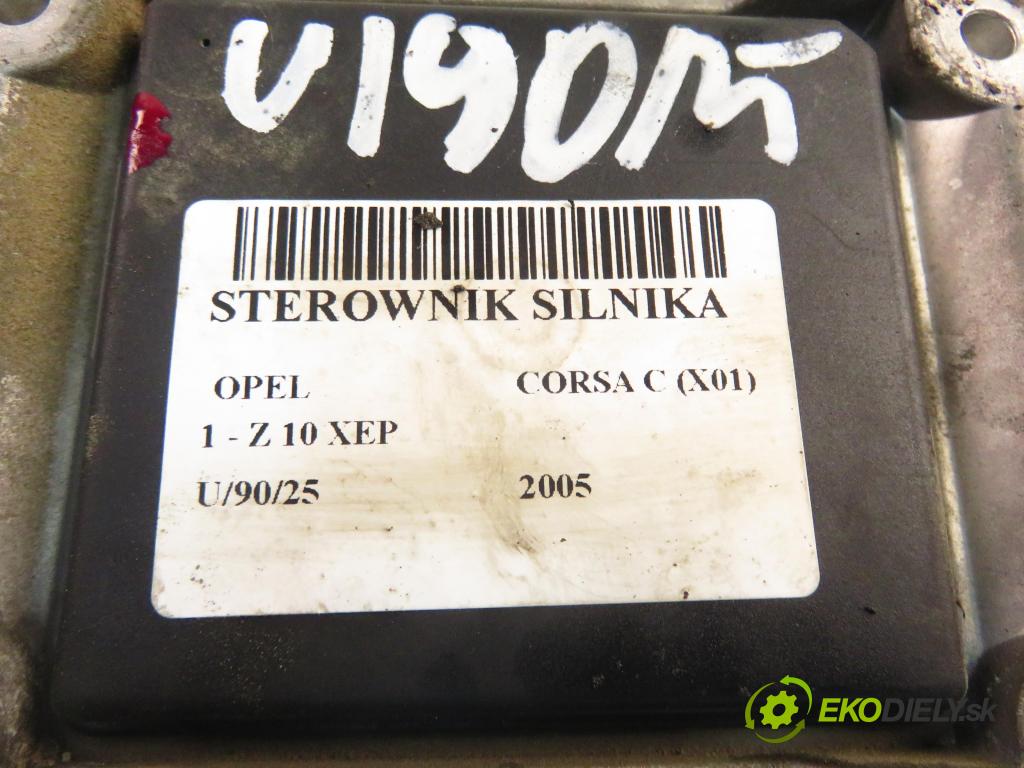 OPEL CORSA C (X01) HB 2005 44,00 1 - Z 10 XEP 998,00 Riadiaca jednotka Motor 55354327 ; 0261208393