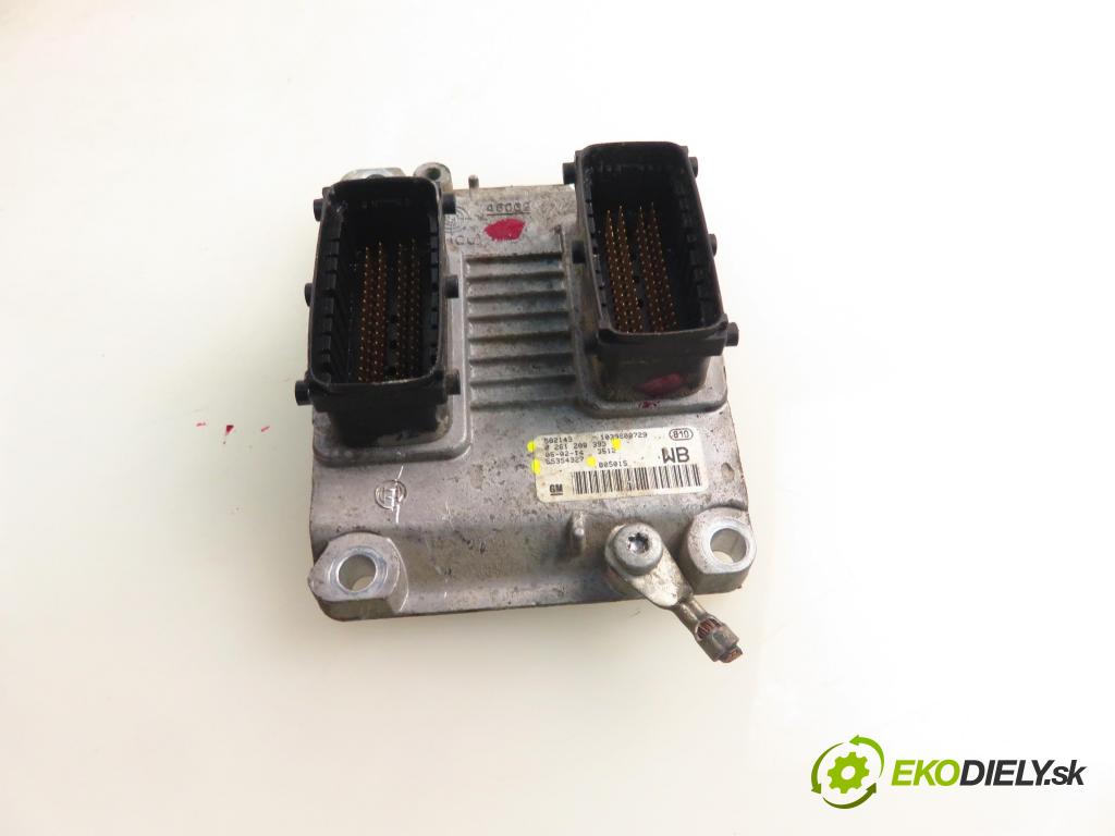 OPEL CORSA C (X01) HB 2005 44,00 1 - Z 10 XEP 998,00 Riadiaca jednotka Motor 55354327 ; 0261208393