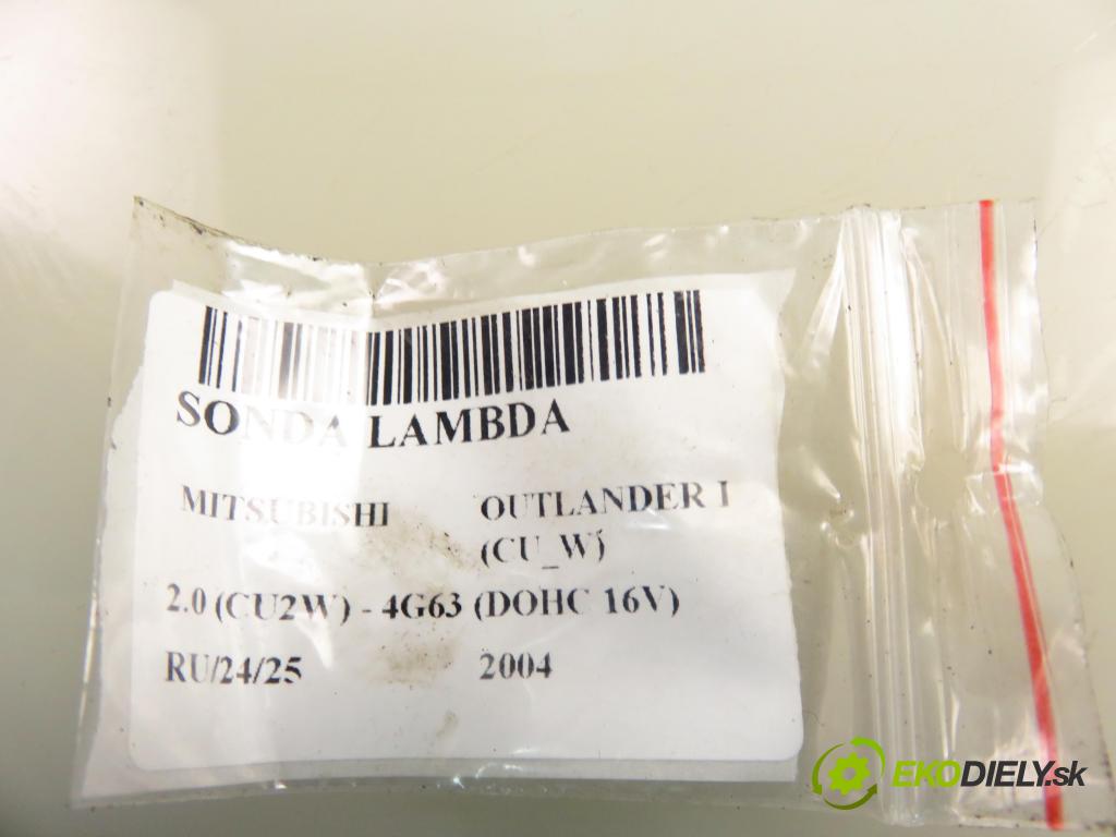 MITSUBISHI OUTLANDER I (CU_W) SUV 2004 100,00 2.0 (CU2W) - 4G63 (DOHC 16V) 1997,00 sonda lambda 2340008862 (Lambda sonda)