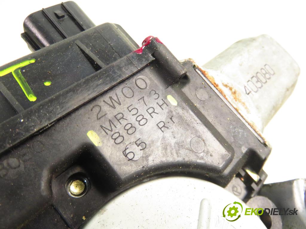 MITSUBISHI OUTLANDER I (CU_W) SUV 2004 100,00 2.0 (CU2W) - 4G63 (DOHC 16V) 1997,00 mechanismus oken PTE MR573888 ; MR573888RH