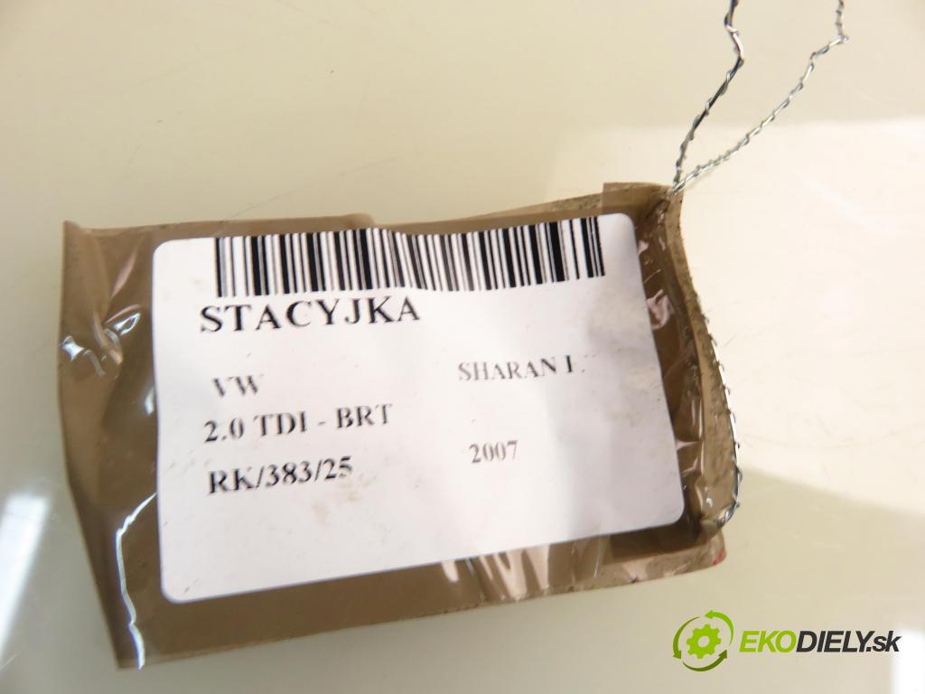VW SHARAN (7M8, 7M9, 7M6) MINIVAN 2007 103,00 2.0 TDI - BRT 1968,00 spinačka 4B0905851P (Spínacia skrinka)