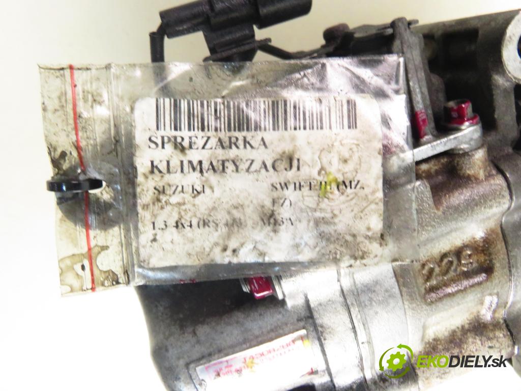 SUZUKI SWIFT III (MZ, EZ) HB 2007 0,00 1.3 4x4 (RS 413) - M13A 1328,00 KOMPRESOR: klimatizácie V08A1AA4AG (Kompresor klimatizácie)