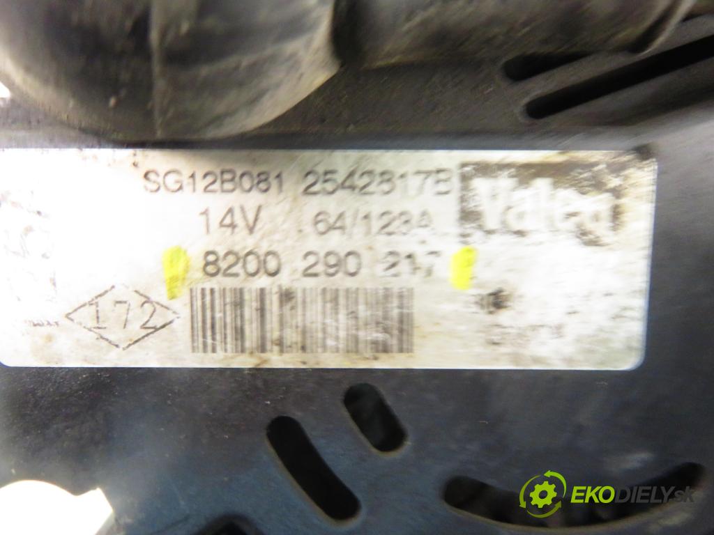 NISSAN PRIMERA Kombi (WP12) KOMBI 2005 85,00 1.9 dCi 116 - F9Q 1870,00 Alternátor 8200290217 (Alternátor)