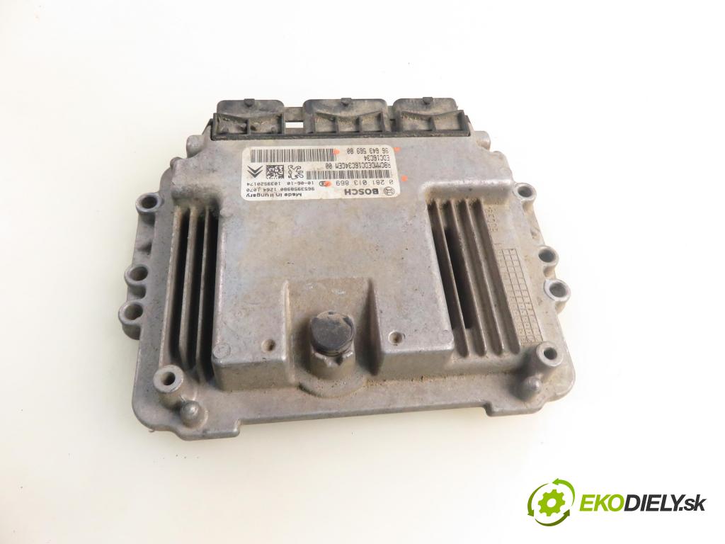 PEUGEOT EXPERT Skrzynia (VF3A_, VF3U_, VF3X_) FURGON 2010 66,00 1.6 HDi 90 16V - 9HU (DV6UTED4) 1560,00 Riadiaca jednotka Motor 0281013869 ; 9664356980