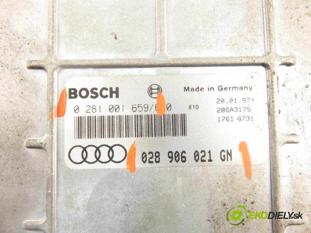 AUDI A4 (8D2, B5) SEDAN 1997 81,00 1.9 TDI 110 - AFN 1896,00 Riadiaca jednotka Motor 028906021GN ; 0281001659