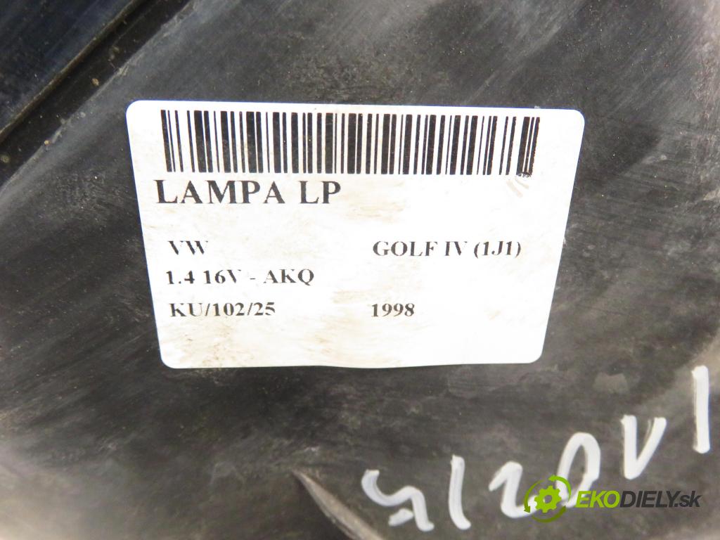 VW GOLF IV (1J1) HB 1998 55,00 1.4 16V 75 - AKQ 1390,00 Svetlo LP 1J1941015C