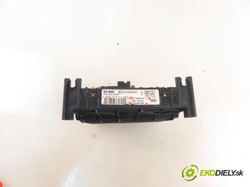 CITROEN C3 I (FC_) HB 2003 50,00 1.4 HDi 8V - 8HX 1398,00 MODUL BSI S118085200L ; 9653667380