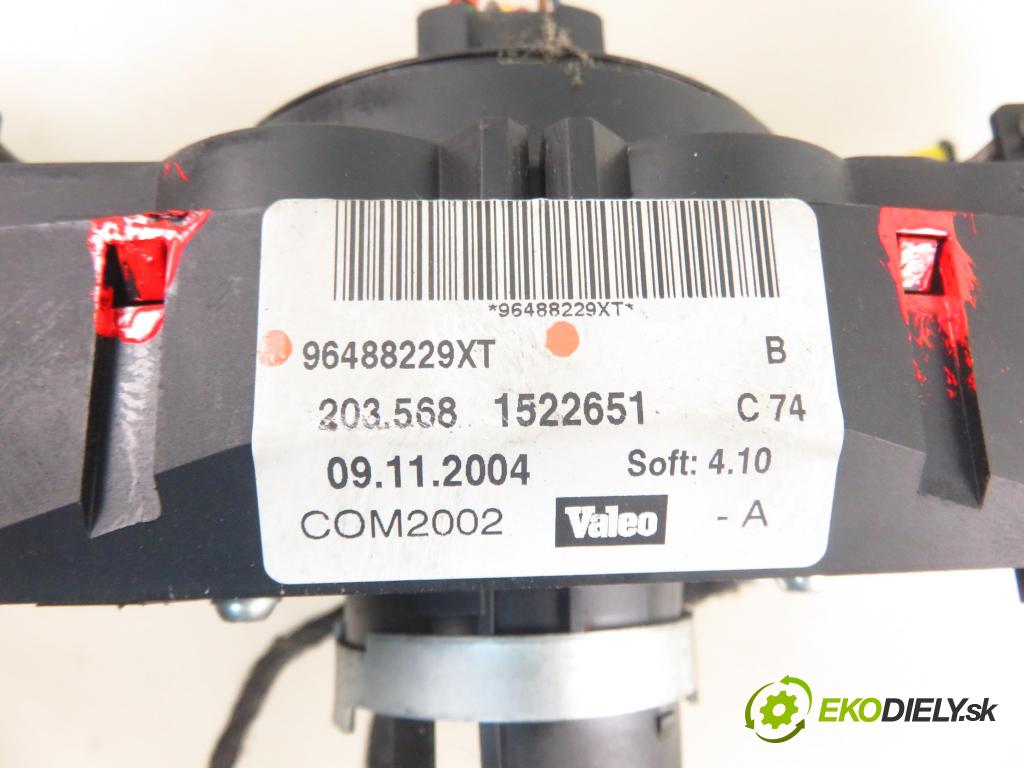 CITROEN C3 I (FC_) HB 2003 50,00 1.4 HDi 8V - 8HX 1398,00 páčka/prepínač 96488229XT