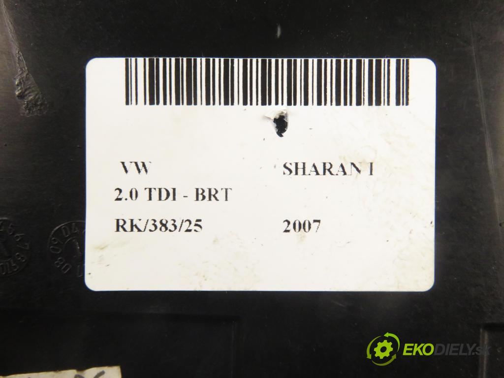 VW SHARAN (7M8, 7M9, 7M6) MINIVAN 2007 103,00 2.0 TDI - BRT 1968,00 Priehradka, kastlík volantu 7M3857919G
