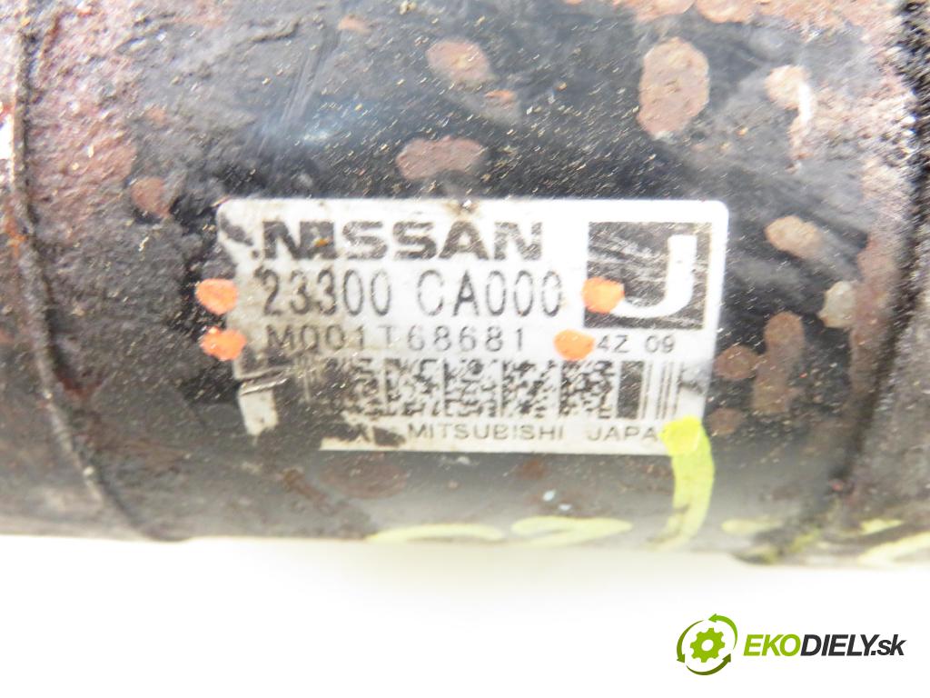 NISSAN MURANO I (Z50) SUV 2005 172,00 3.5 4x4 234 3498,00 Štartér 23300CA000 ; M001T68681 (Štartér)