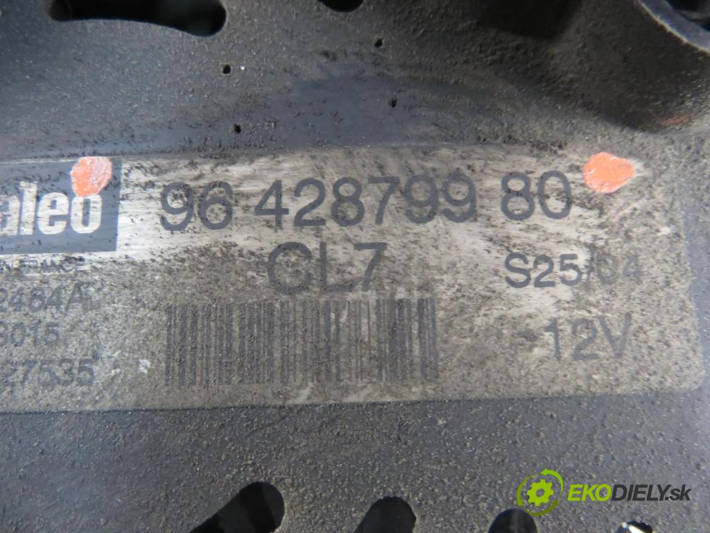 PEUGEOT 206 liftback (2A/C) HB 2004 440,00 1.1 i - HFX (TU1JP) 1124,00 Alternátor 9642879980 (Alternátor)