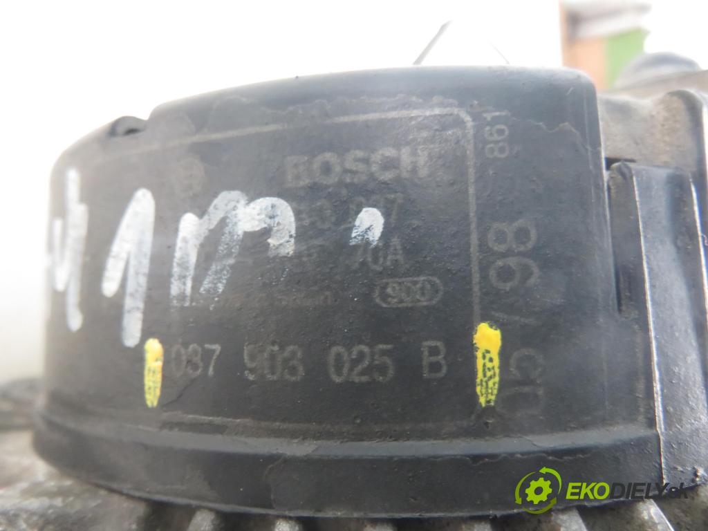 VW GOLF IV (1J1) HB 1998 55,00 1.4 16V 75 - AKQ 1390,00 Alternátor  (Alternátor)