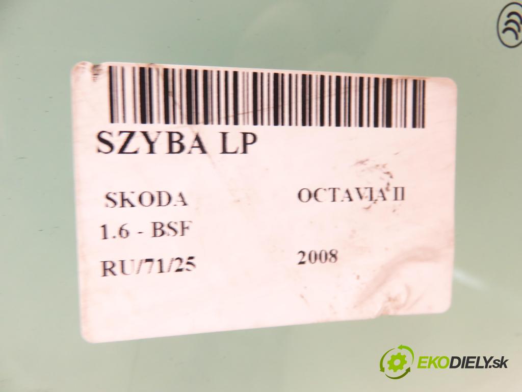 SKODA OCTAVIA II (1Z3) LIFTBACK 2008 75,00 1.6 - BSE 1595,00 okno LP