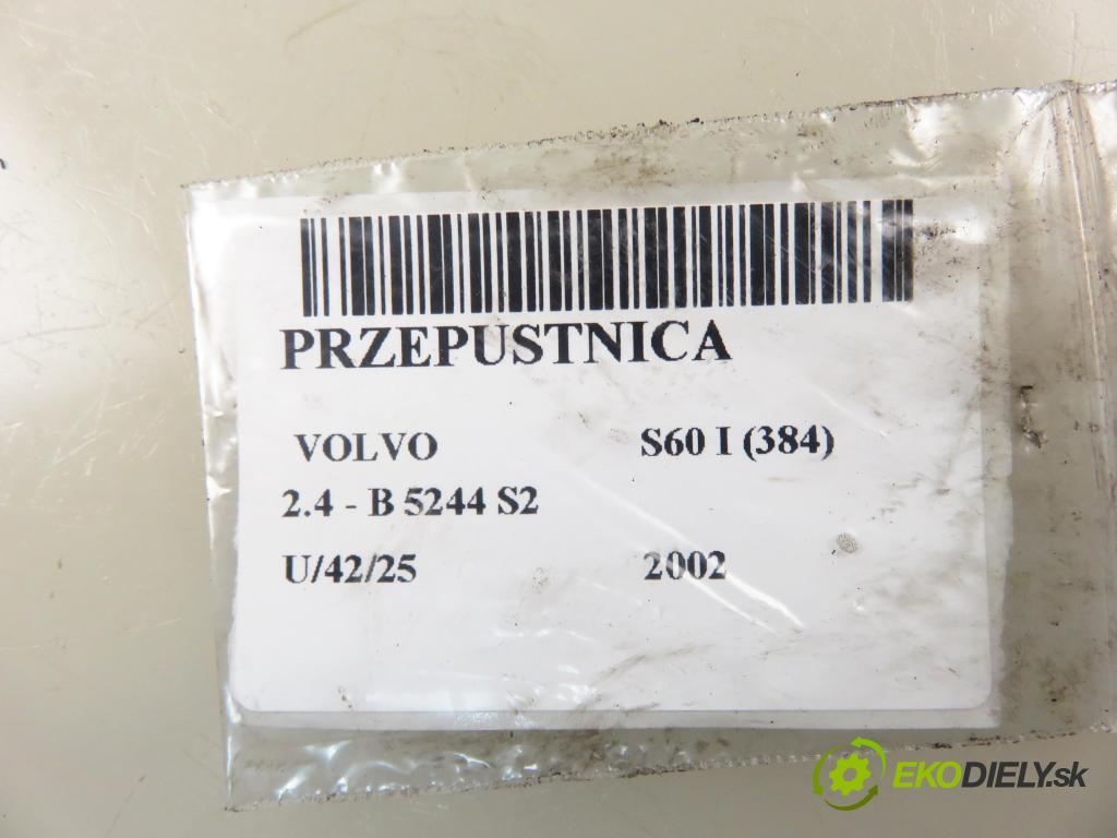 VOLVO S60 I (384) SEDAN 2002 103,00 2.4 140 - B 5244 S2 2435,00 Škrtiaca klapka 8644344 (Škrtiaca klapka)