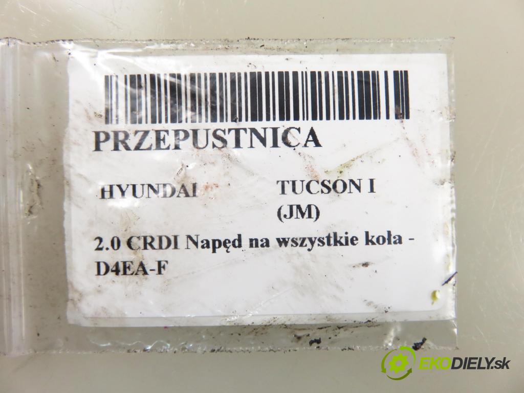HYUNDAI TUCSON (JM) SUV 2007 103,00 2.0 CRDI Napęd na wszystkie koła - D4EA-F 1991,00 Škrtiaca klapka 3510027410 ; 5WY9110A (Škrtiaca klapka)