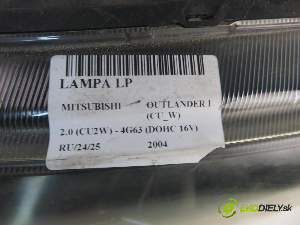 MITSUBISHI OUTLANDER I (CU_W) SUV 2004 100,00 2.0 (CU2W) - 4G63 (DOHC 16V) 1997,00 světlo LP