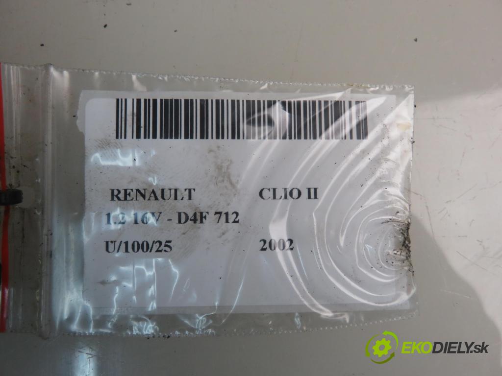 RENAULT CLIO II (BB_, CB_) HB 2002 0,00 1.2 16V - D4F 712 1149,00 Kryt Ventilov 8200120140 ; 8200120140A