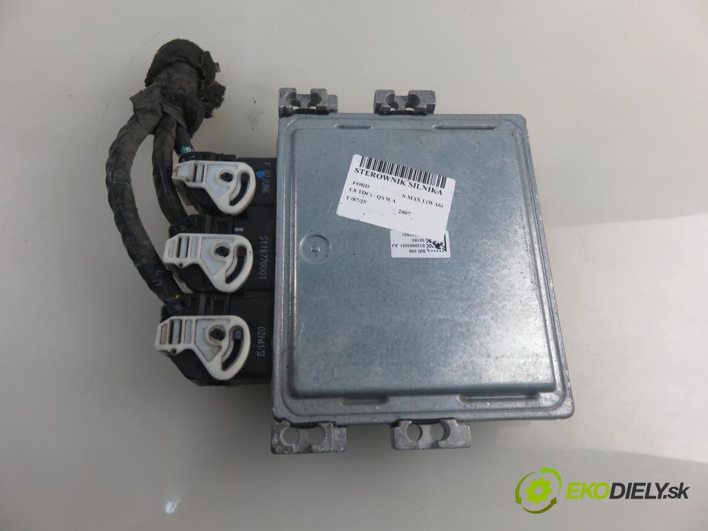 FORD S-MAX (WA6) MINIVAN 2007 92,00 1.8 TDCi 125 - QYWA 1753,00 Riadiaca jednotka Motor 5WS40419FT ; 6G9112A650LF
