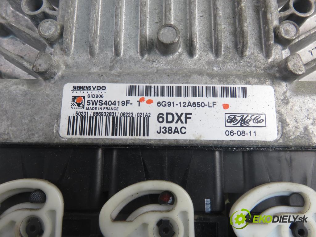 FORD S-MAX (WA6) MINIVAN 2007 92,00 1.8 TDCi 125 - QYWA 1753,00 Riadiaca jednotka Motor 5WS40419FT ; 6G9112A650LF