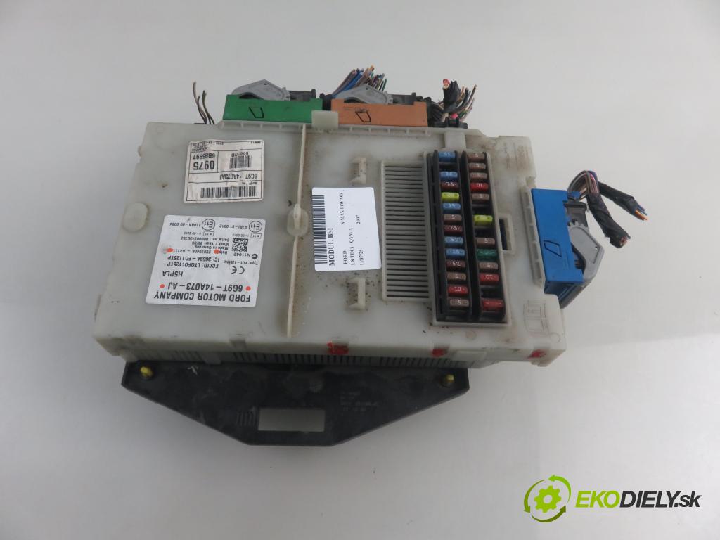 FORD S-MAX (WA6) MINIVAN 2007 92,00 1.8 TDCi 125 - QYWA 1753,00 MODUL BSI 6G9T14A073AJ ; 28070406G4111