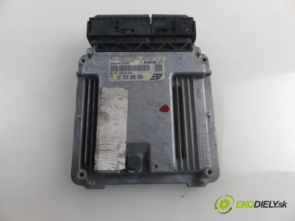 VW SHARAN (7M8, 7M9, 7M6) MINIVAN 2007 103,00 2.0 TDI - BRT 1968,00 Riadiaca jednotka Motor 03G906016JP ; 0281012696