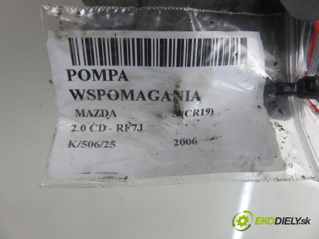 MAZDA 5 (CR19) MINIVAN 2006 105,00 2.0 MZR-CD 143 - RF7J 1998,00 Pumpa servočerpadlo  (Servočerpadlo)