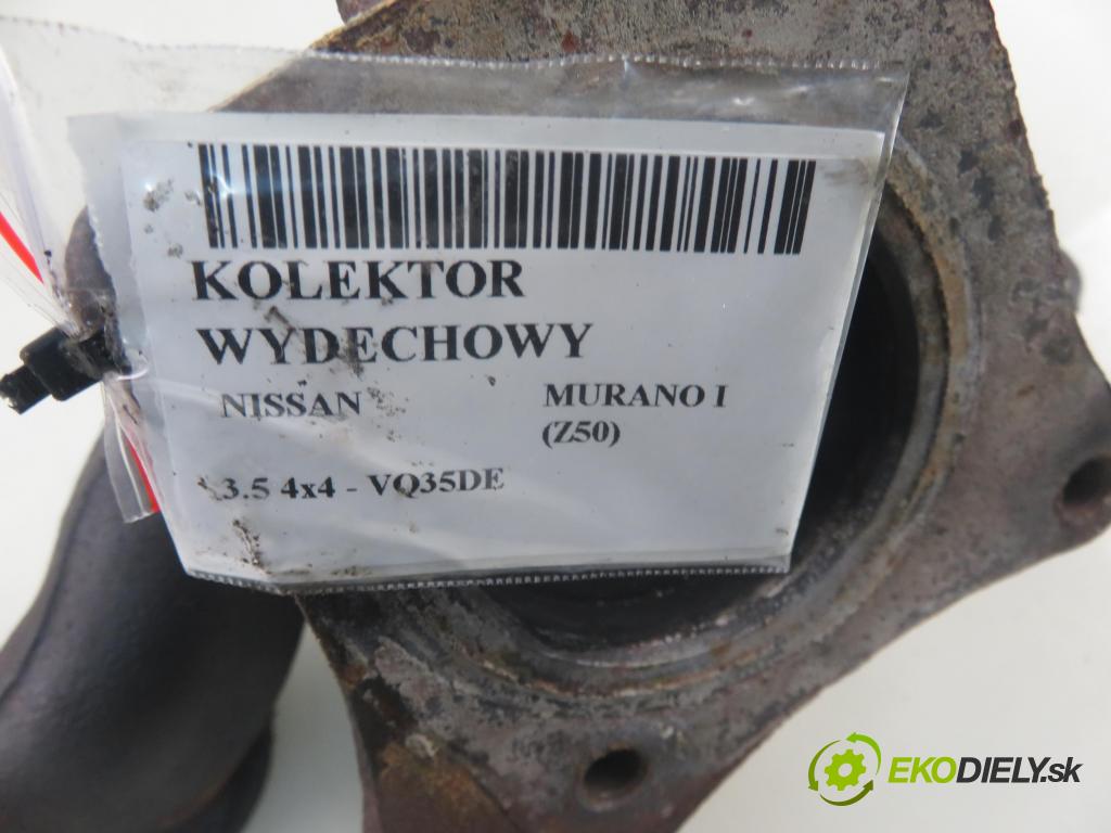 NISSAN MURANO I (Z50) SUV 2005 172,00 3.5 4x4 234 3498,00 Potrubie VYČERPAT:  (Výfukové potrubie)